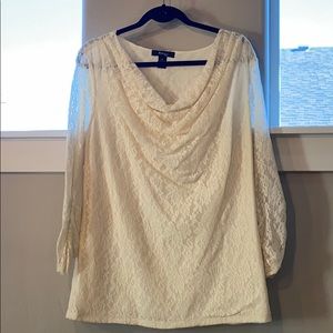 1XL lace top
